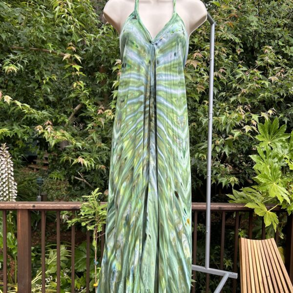 Gravity Ice Dye Halter Dress - Image 8