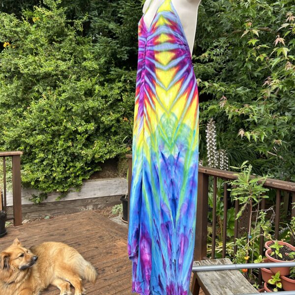 Gravity Ice Dye Halter Dress - Image 6