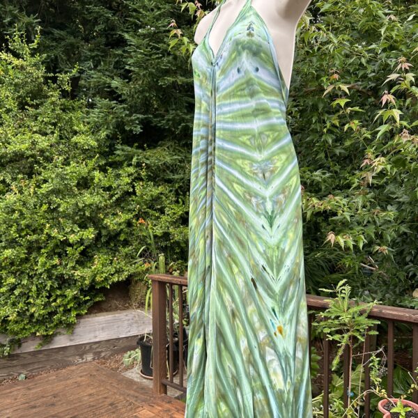 Gravity Ice Dye Halter Dress - Image 9