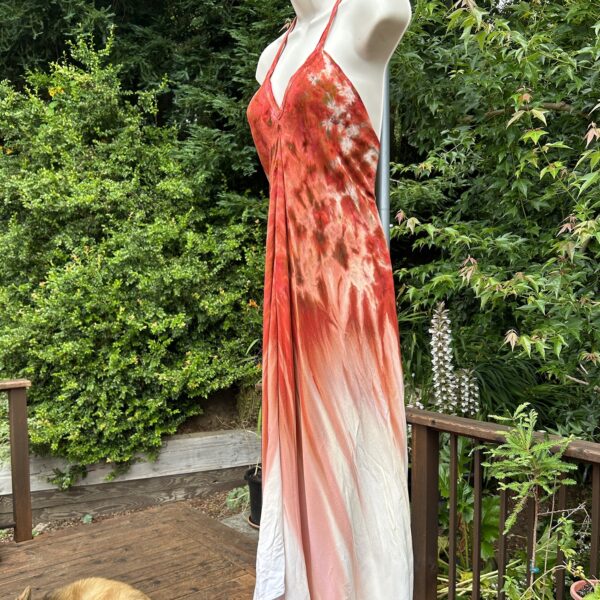 Gravity Ice Dye Halter Dress - Image 2